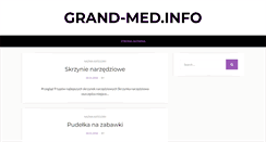 Desktop Screenshot of grand-med.info