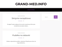 Tablet Screenshot of grand-med.info